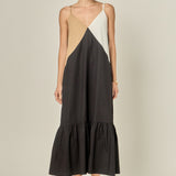 Color Block Maxi Dress