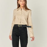 Accent Collar Poplin Dress Shirt