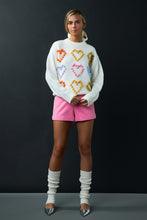 Load image into Gallery viewer, Heart pom Sweater
