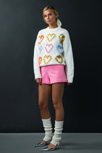 Load image into Gallery viewer, Heart pom Sweater
