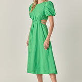 Striped Cutout Maxi Dress- Sold Out