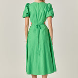 Striped Cutout Maxi Dress- Sold Out