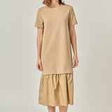 Mixed Media Tee Maxi Dress
