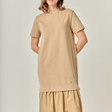 Mixed Media Tee Maxi Dress