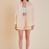 Tape Stripe Poplin Shirt- Sold Out