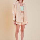 Tape Stripe Poplin Shirt- Sold Out