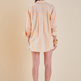 Tape Stripe Poplin Shirt- Sold Out