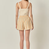 Tape Stripe Shorts