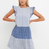 Floral Ruffled Dress