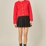 Knit Sweater Cardigan