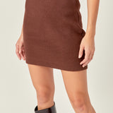 Knit Mini Skirt