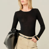 Loose Knit Long Sleeve Top