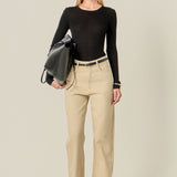 Loose Knit Long Sleeve Top