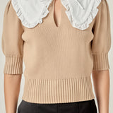 Collared Knit Sweater