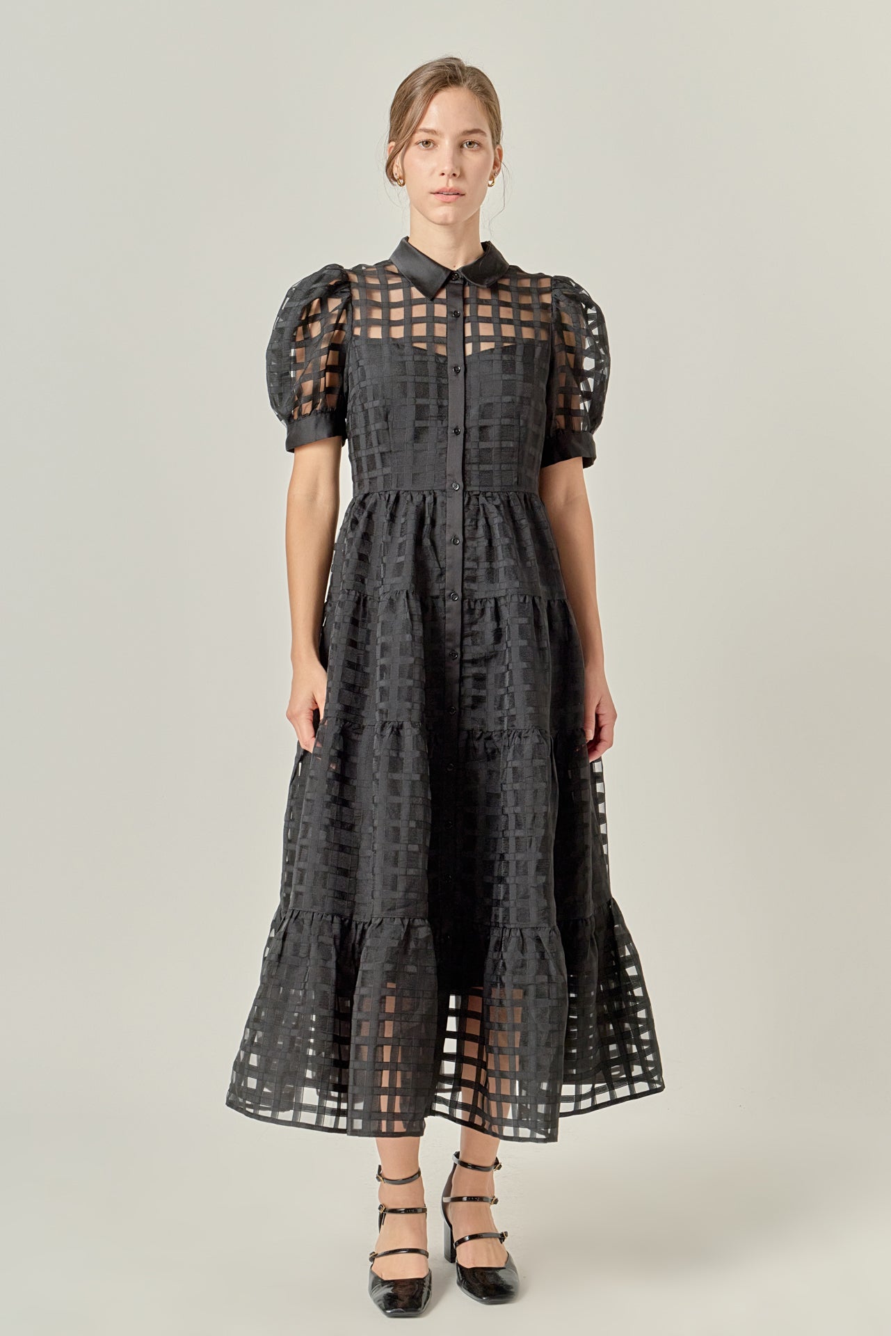 Puff Sleeve Dresses English Factory Puff Sleeve Dresses English Factory