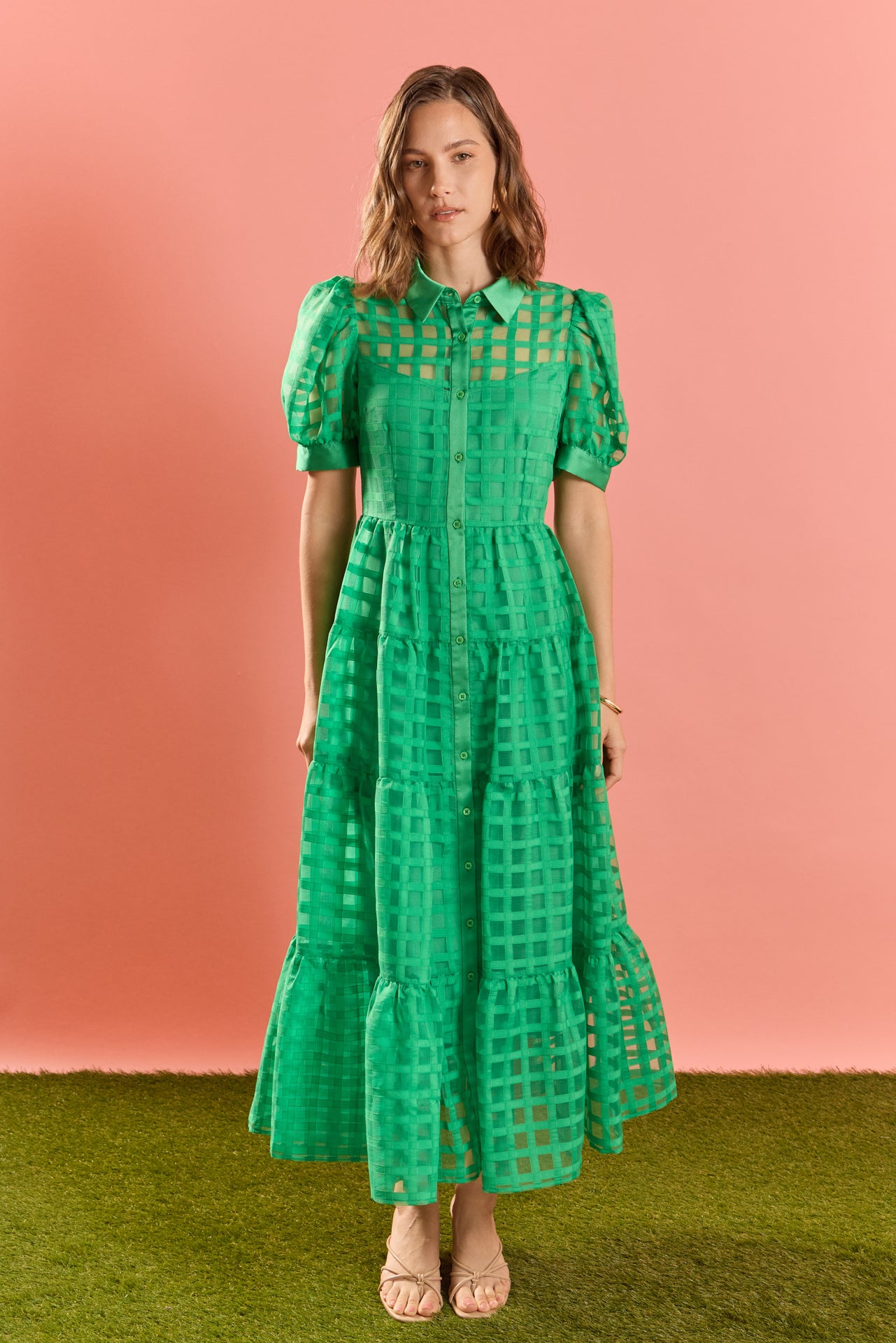 Puff Sleeve Dresses English Factory Puff Sleeve Dresses English Factory