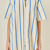 Striped Short Sleeve Top