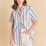 Striped Short Sleeve Top
