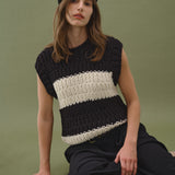 Striped Chunky Vest