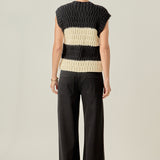 Striped Chunky Vest