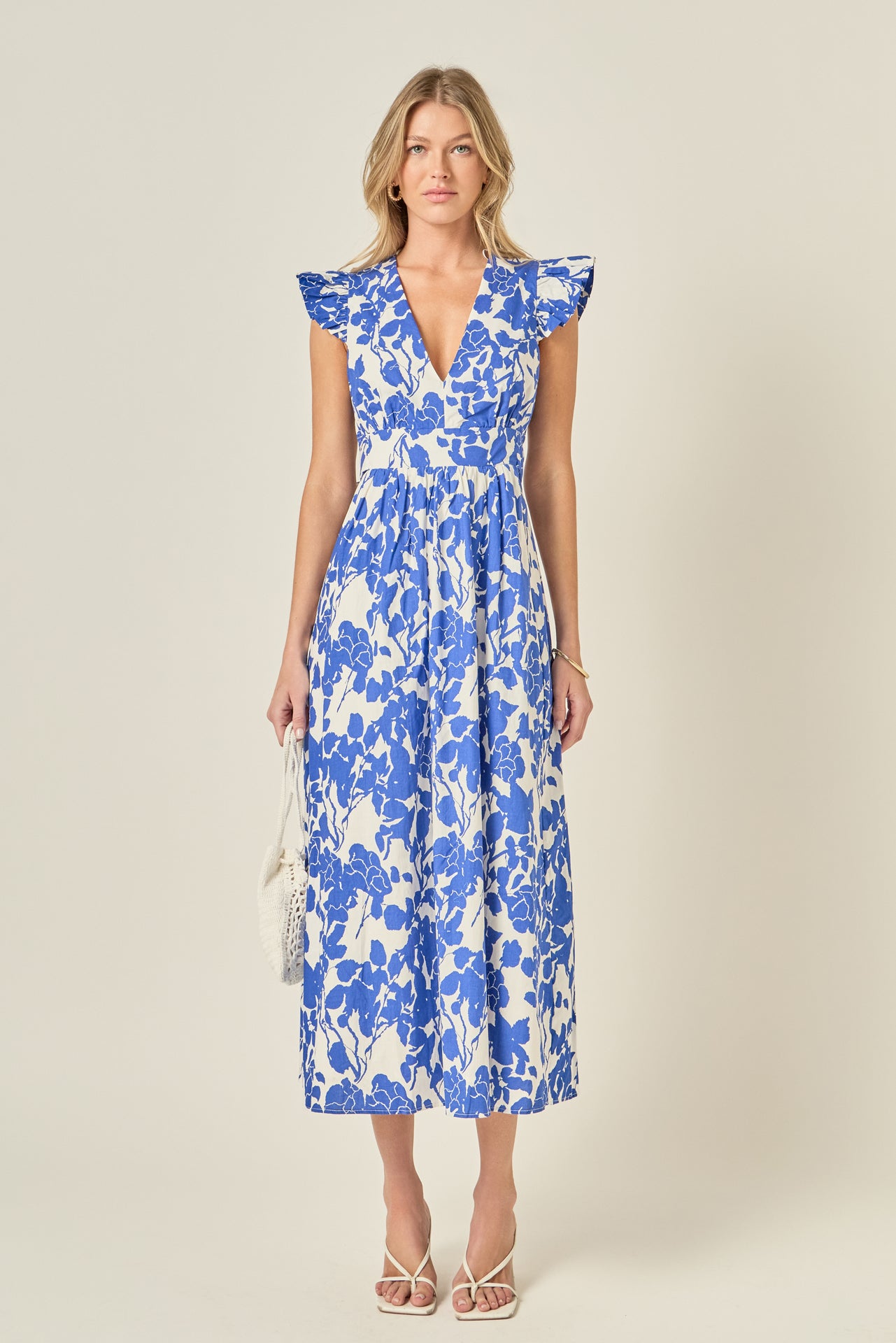 english factory floral midi dress English Factory