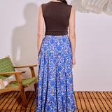 Print Midi Skirt