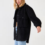 Chaqueta Sherpa extragrande