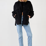 Oversized Sherpa Jacket