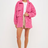 Oversized Sherpa Jacket