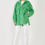 Chaqueta Sherpa extragrande