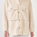 Chaqueta Sherpa extragrande