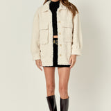 Oversized Sherpa Jacket