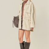 Oversized Sherpa Jacket