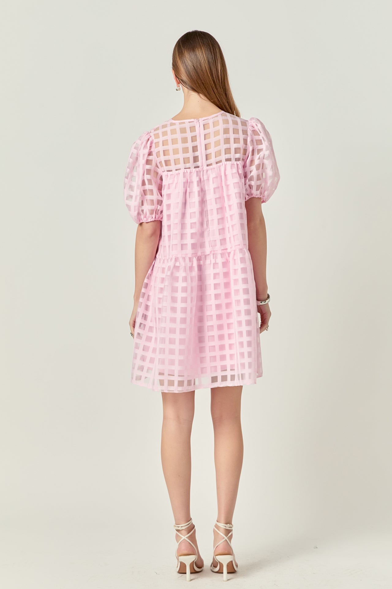 english factory organza dress Organza Midi Dress English Factory