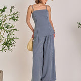 Striped Wide Leg Pant