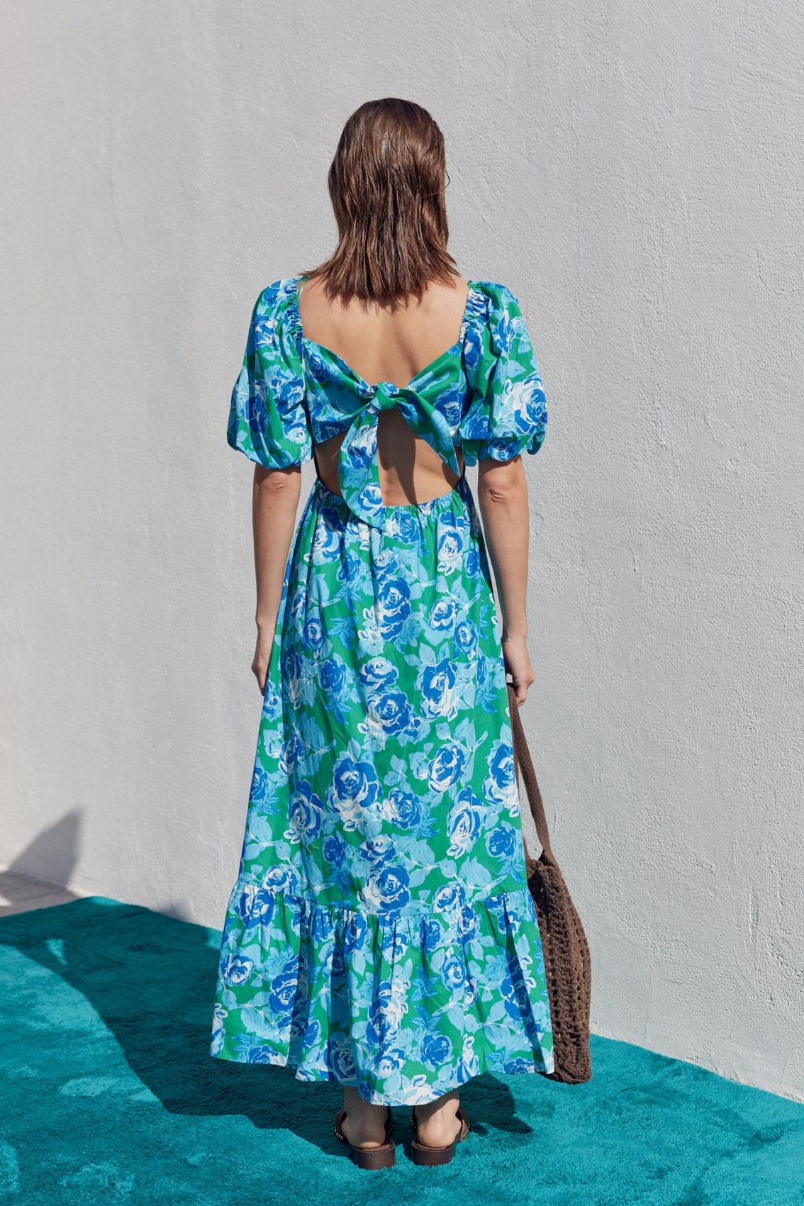 english factory ruffle sleeve maxi dress English Factory Ruffle Sleeve Maxi Dress