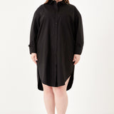 Plus Size Classic Collared Dress Shirt