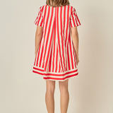 Coastal Stripe Mini Dress