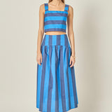 Bold Stripe Crop Top