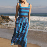 Bold Stripe Crop Top
