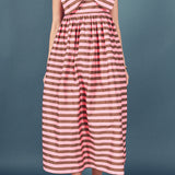 Striped Midi Dress