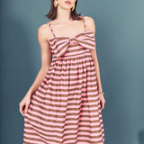 Striped Midi Dress