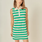 Striped Knit Mini Dress