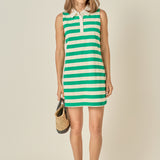 Striped Knit Mini Dress