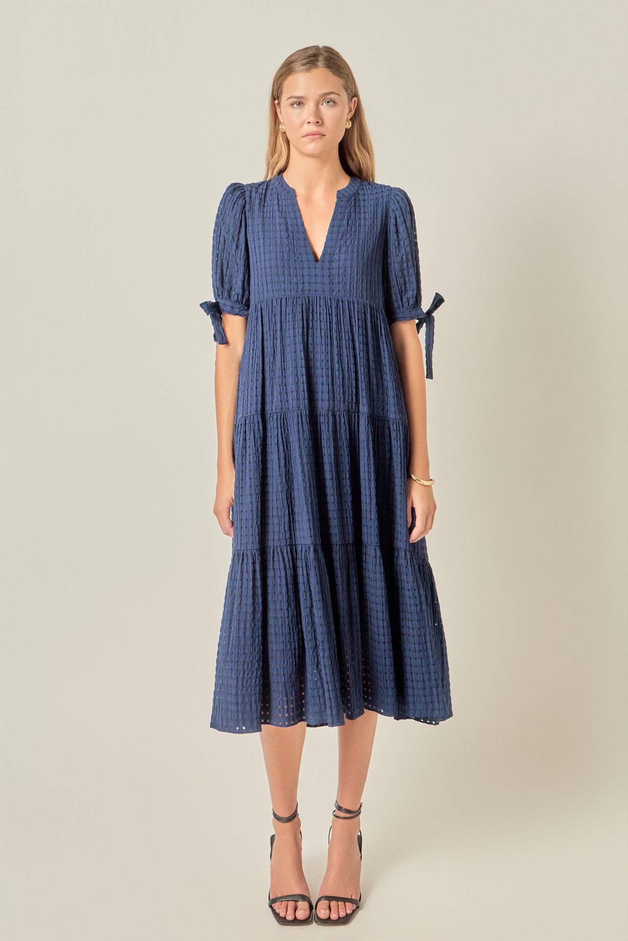 Ric Rac Midi Dress – English Factory