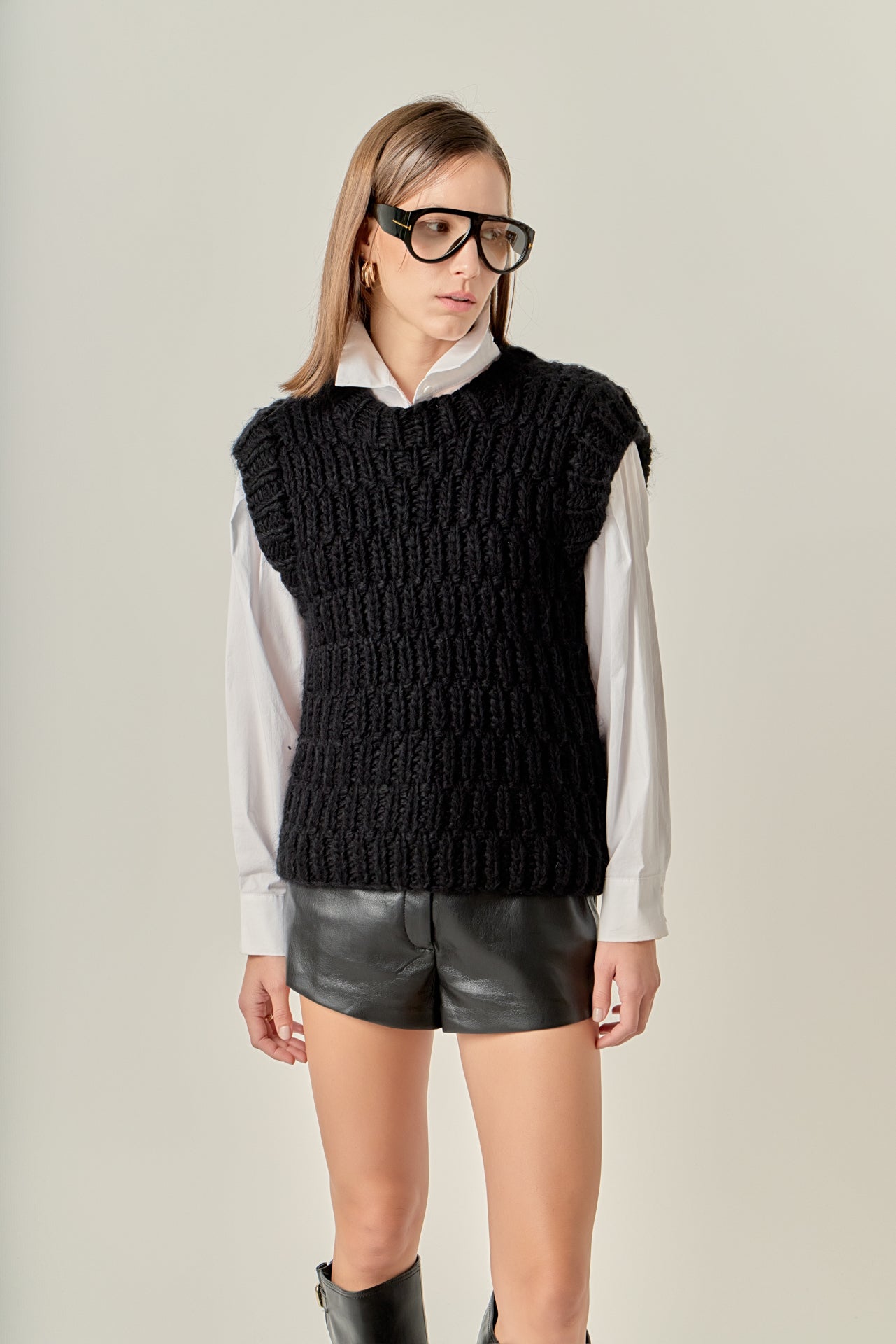 美品 COOTIE 20ss Seed Stitch Knit Vest M 0214204938_5e46895276467.jpg