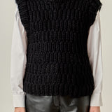 Chunky Knit Sweater Vest