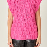 Chunky Knit Sweater Vest