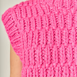Chunky Knit Sweater Vest