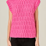 Chunky Knit Sweater Vest